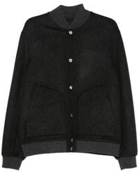 Brunello Cucinelli - Check-Pattern Reversible Bomber Jacket - Lyst