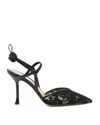 Fendi - Very Colibrì Floral-Lace Pumps - Lyst