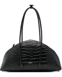 FEDERICO CINA - Crocodile-Effect Tote Bag - Lyst