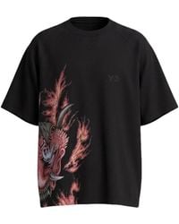 Y-3 - Yaksha Graphic Short Sleeve Tee - Lyst