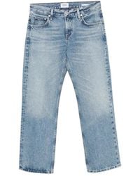 Citizens of Humanity - Faye Faded Straight-Leg Jeans - Lyst