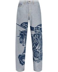 Burberry - Ekd Jeans - Lyst