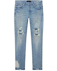 Purple Brand - Distressed Repairs Jeans - Lyst