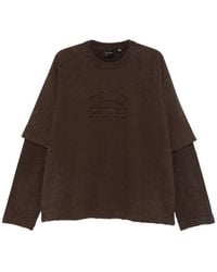Daily Paper - Logo-Embroidered Layered-Sleeve Sweatshirt - Lyst