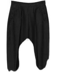 DARKPARK - Taylor Button-Embellished Pleated Trousers - Lyst