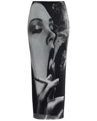 Jean Paul Gaultier - The Long Smoking Skirt - Lyst