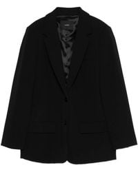 JOSEPH - Button Fastening Jacket With Flap Pockets - Lyst