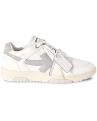 Off-White c/o Virgil Abloh - Off- Out Of Office Two-Tone Sneakers - Lyst