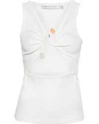 Christopher Esber - Cut-Out Detailed Tank Top - Lyst