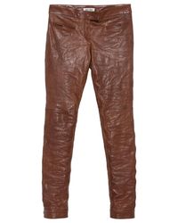 Miu Miu - Leather Trousers - Lyst