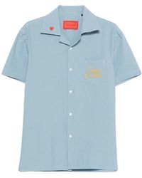 Vision Of Super - Logo-Embroidered Shirt - Lyst
