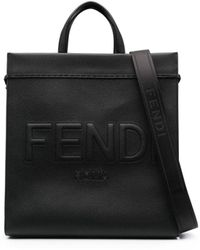 Fendi - Medium Go To Leather Tote Bag - Lyst