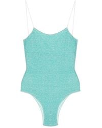 Oséree - Lumierè Glitter-Effect Swimsuit - Lyst