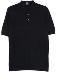 Fedeli - Button-Up Polo Shirt - Lyst
