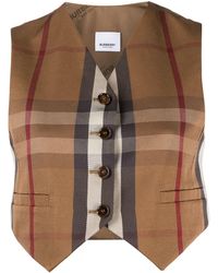 burberry vest womens