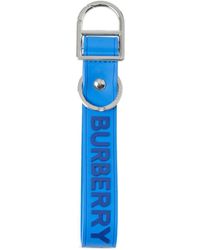 Burberry - Logo-Embossed Keyring - Lyst
