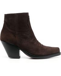 Sonora Boots - Hidalgo 85Mm Leather Ankle Boots - Lyst