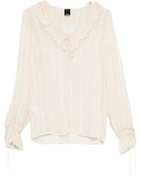 Pinko - Shirts Bianco Cigno - Lyst