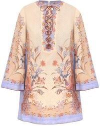 Zimmermann - Neutrals Dresses - Lyst