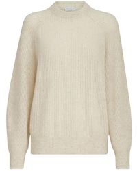 Brunello Cucinelli - Neutrals Knitwear - Lyst