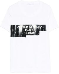 Givenchy - Logo Printed Crewneck T-Shirt - Lyst