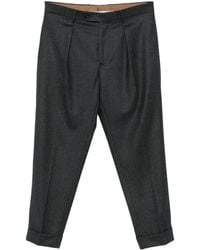 Berwich - Chiaia Belt-Loops Trousers - Lyst