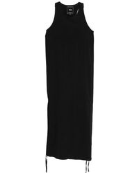 Y-3 - X Yohju Yamamoto Racer Cinch Sleeveless Midi Dress - Lyst