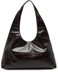 Alexander Wang - Medium Pike Logo-Embossed Leather Tote Bag - Lyst