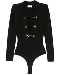 Elisabetta Franchi - Cut-Out Bodysuit - Lyst