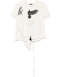 Ann Demeulemeester - Neutrals Tops - Lyst