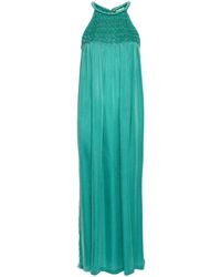 Louise Misha - Embroidered-Motif Maxi Dress - Lyst