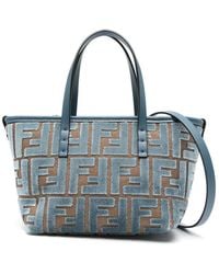 Fendi - Mini Roll Tote Bag - Lyst