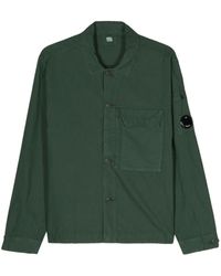 C.P. Company - Lens Detail Cotton Shirt - Lyst