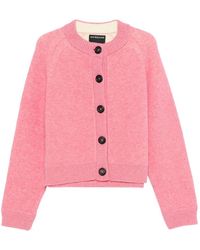 B.B. Wallace - B. B. Wallace Crew-Neck Button-Up Cardigan - Lyst