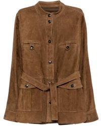 Yves Salomon - Outerwears Brown - Lyst
