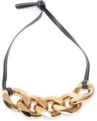 JW Anderson - Large Chain-link Necklace - Lyst