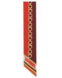 Ferragamo - Feline-Print Bandeau Scarf - Lyst