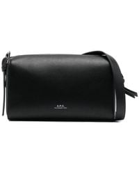 A.P.C. - A. P.C. Nino Faux-Leather Messenger Bag - Lyst