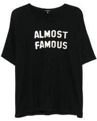 R13 - Slogan-Print T-Shirt - Lyst