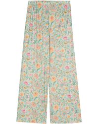 Louise Misha - Floral Straight Trousers - Lyst