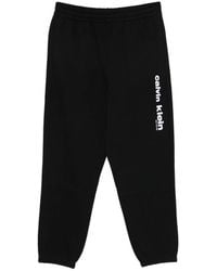 Calvin Klein - Logo-Print Track Pants - Lyst