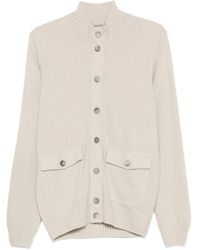 Fileria - Flap-Pocket Buttoned Cardigan - Lyst