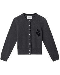 Isabel Marant - Lona Wool And Cotton Cardigan - Lyst
