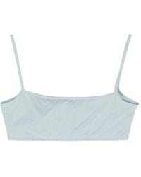 Paloma Wool - Utah Semi-Sheer Cropped Top - Lyst