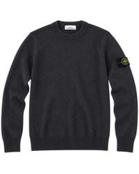 Stone Island - 5100072 Lambswool Sweater - Lyst