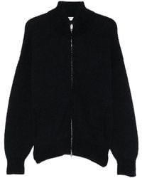 Umit Benan - Suvretta Zip-Up Ribbed-Knit Cardigan - Lyst