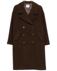 LE SULLY STUDIO - Double-Breasted Notched-Lapel Coat - Lyst