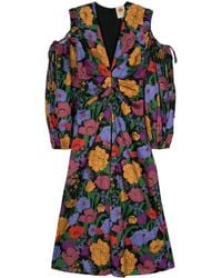 FARM Rio - Floral-Print Maxi Dress - Lyst
