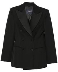The Seafarer - Double-Breasted Peaked-Lapel Blazer - Lyst