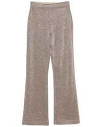 Missoni - Metallic-Effect Trousers - Lyst